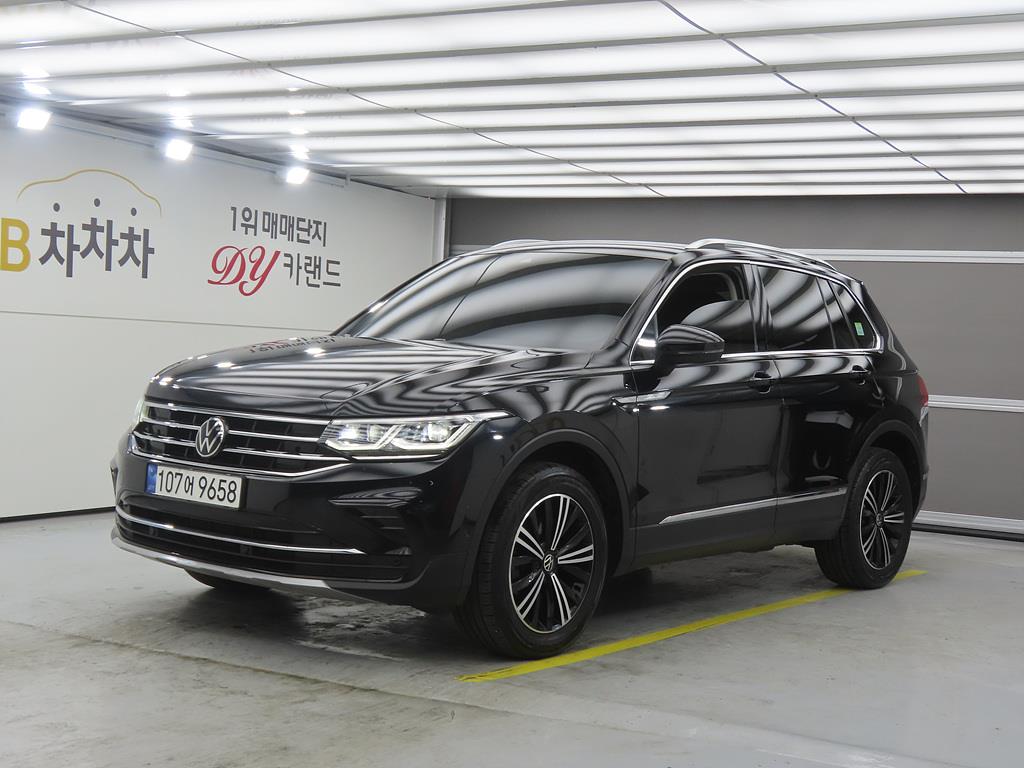 Volkswagen Tiguan 2021 Negro - Importación desde Corea - HF Imports Iquique - Foto 1