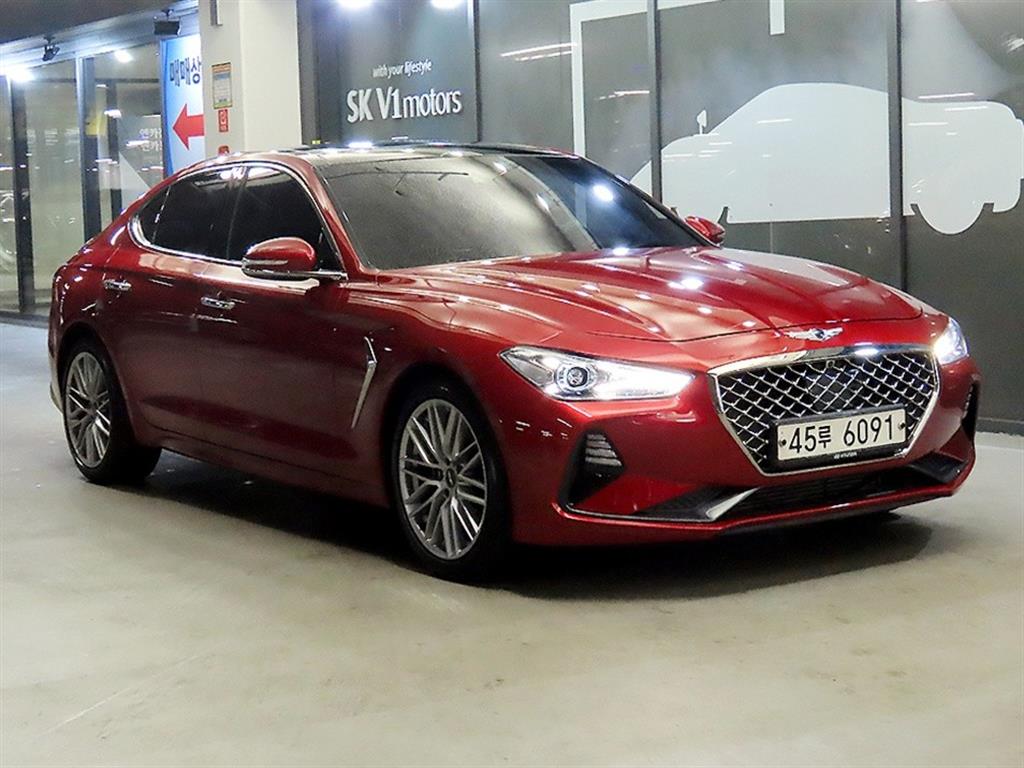 Genesis G70 2019 Rojo - Importación desde Corea - HF Imports Iquique - Foto 1