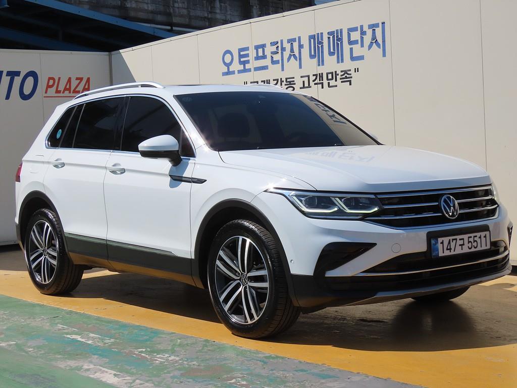Volkswagen Tiguan 2021 Blanco - Importación desde Corea - HF Imports Iquique - Foto 1