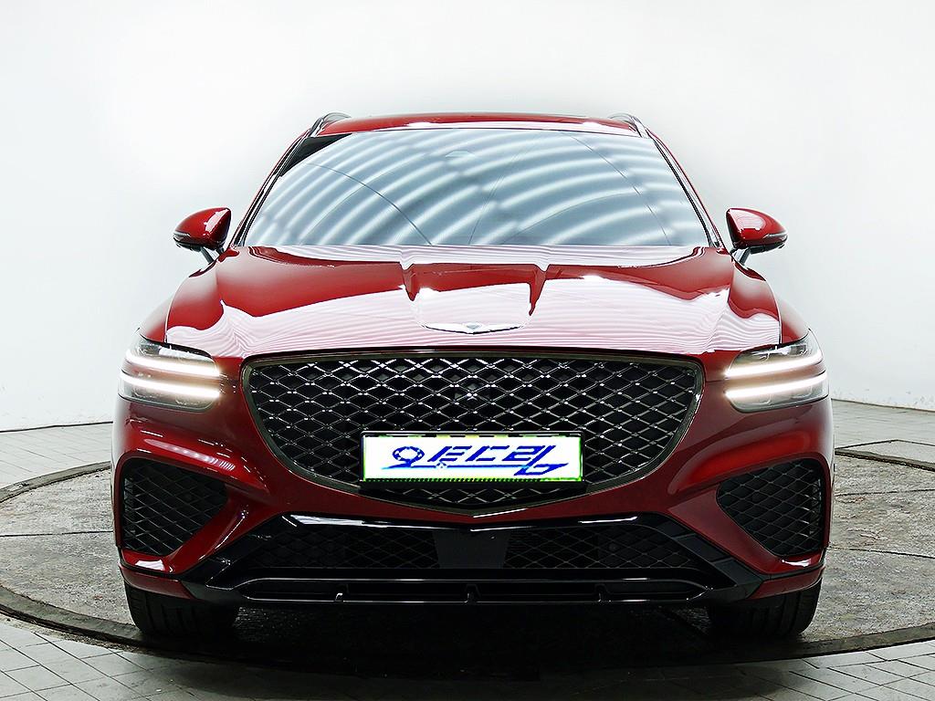 Genesis GV70 2021 Rojo - Importación desde Corea - HF Imports Iquique - Foto 1