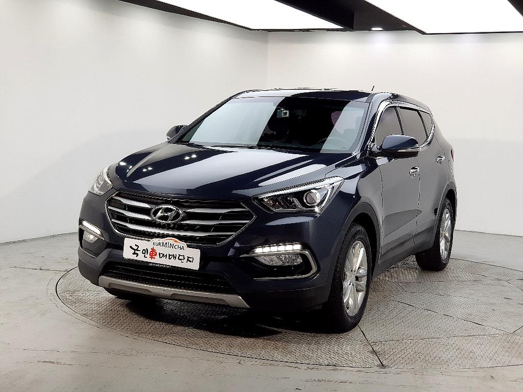 HYUNDAI Santa Fe 2016 Azul - Importación desde Corea - HF Imports Iquique - Foto 1