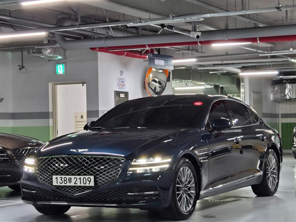 Genesis G80 2021 Azul - Importación desde Corea - HF Imports Iquique - Foto 1