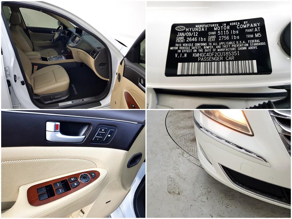 HYUNDAI Genesis 2012 Blanco - Importación desde Corea - HF Imports Iquique - Foto 19