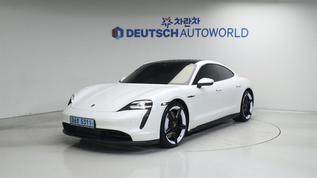 Porsche Taycan 2021 Blanco - Importación desde Corea - HF Imports Iquique - Foto 1