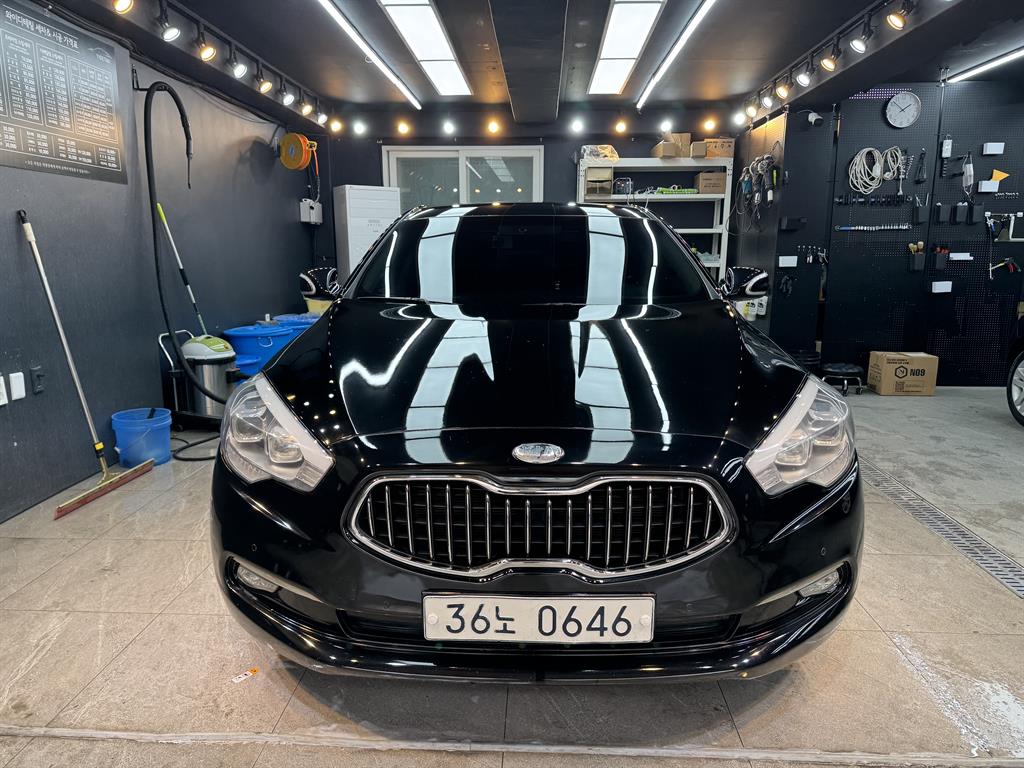 KIA K9 2014 Negro - Importación desde Corea - HF Imports Iquique - Foto 1