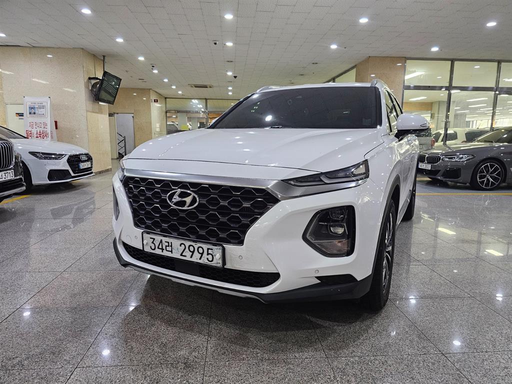 HYUNDAI Santa Fe 2020 Blanco - Importación desde Corea - HF Imports Iquique - Foto 1