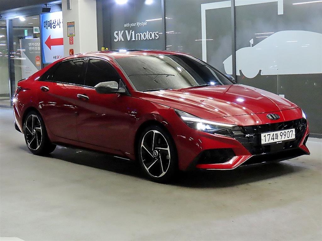 HYUNDAI Avante 2021 Rojo - Importación desde Corea - HF Imports Iquique - Foto 1