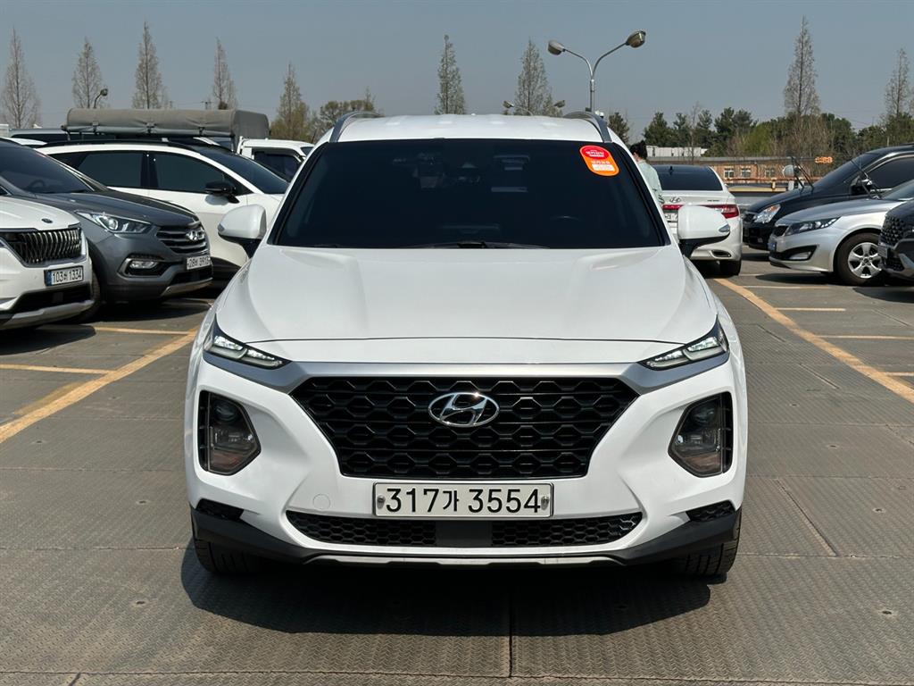 HYUNDAI Santa Fe 2019 Blanco - Importación desde Corea - HF Imports Iquique - Foto 1