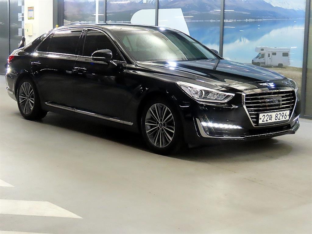 Genesis EQ900 2017 Negro - Importación desde Corea - HF Imports Iquique - Foto 1