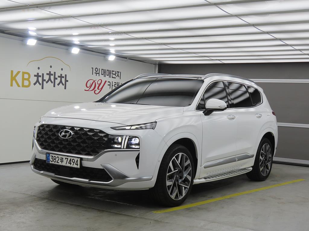 HYUNDAI Santa Fe 2021 Blanco - Importación desde Corea - HF Imports Iquique - Foto 1