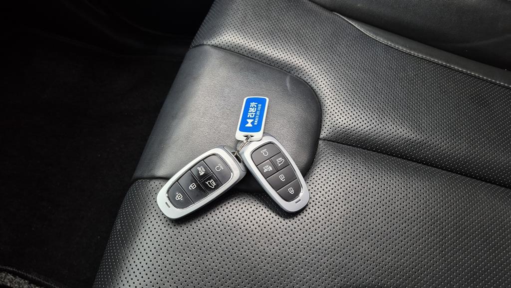 HYUNDAI Santa Fe 2021 Gris - Importación desde Corea - HF Imports Iquique - Foto 17