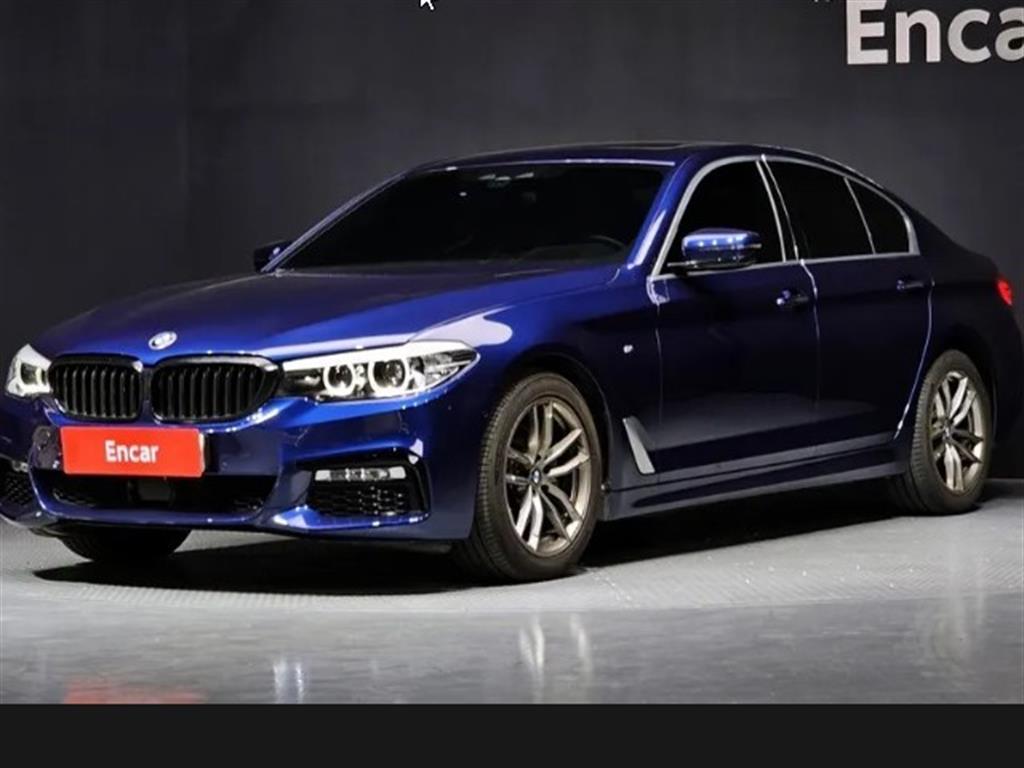 BMW 5 Series 2018 Azul - Importación desde Corea - HF Imports Iquique - Foto 1