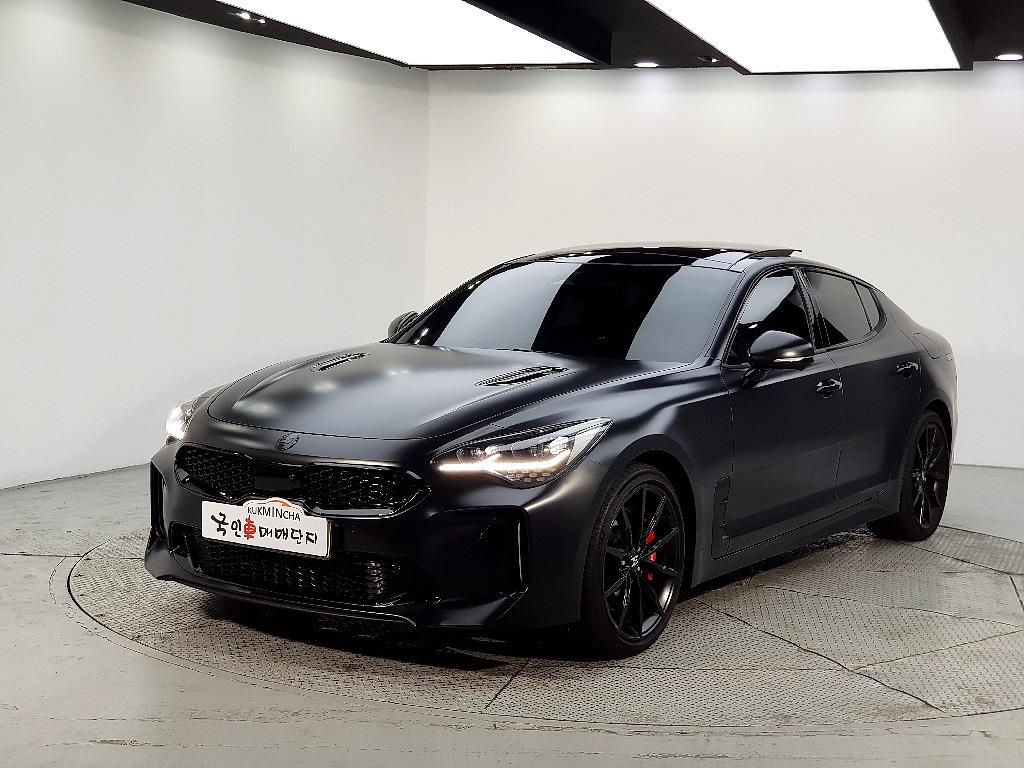 KIA Stinger 2021 Negro - Importación desde Corea - HF Imports Iquique - Foto 1