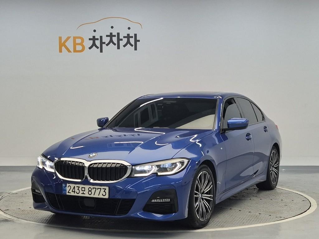 BMW 3 series 2020 Azul - Importación desde Corea - HF Imports Iquique - Foto 1