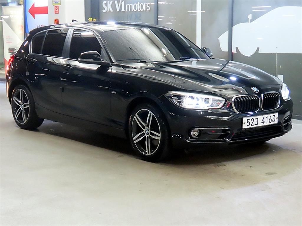 BMW 1 series 2018 Negro - Importación desde Corea - HF Imports Iquique - Foto 1