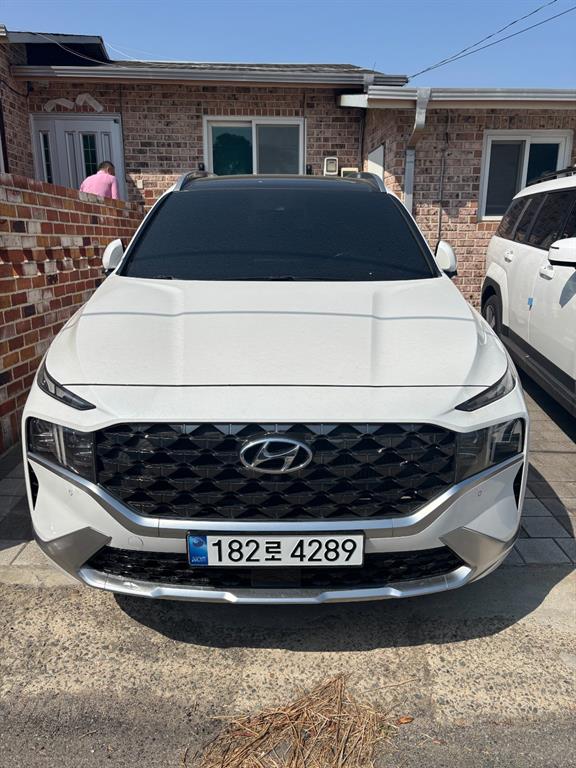 HYUNDAI Santa Fe 2021 Blanco - Importación desde Corea - HF Imports Iquique - Foto 1