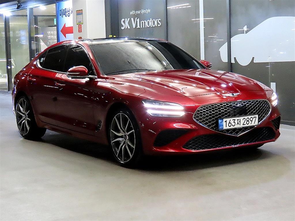 Genesis G70 2023 Rojo - Importación desde Corea - HF Imports Iquique - Foto 1