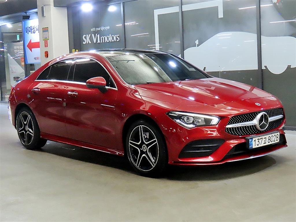 Mercedes Benz CLA Class 2022 Rojo - Importación desde Corea - HF Imports Iquique - Foto 1