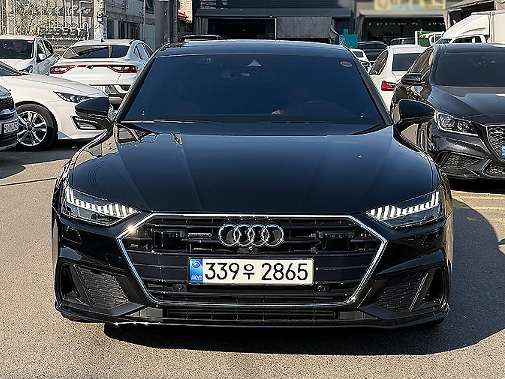 Audi A7 2021 Negro - Importación desde Corea - HF Imports Iquique - Foto 1