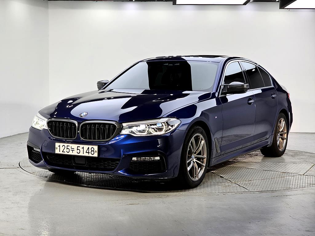BMW 5 Series 2018 Azul - Importación desde Corea - HF Imports Iquique - Foto 1