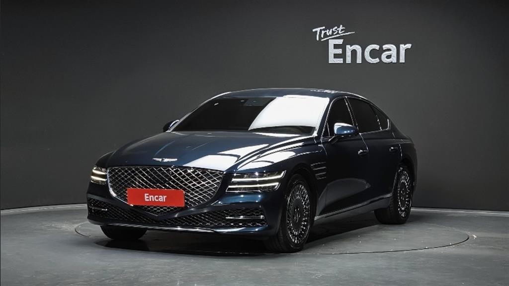 Genesis G80 2021 Azul - Importación desde Corea - HF Imports Iquique - Foto 1