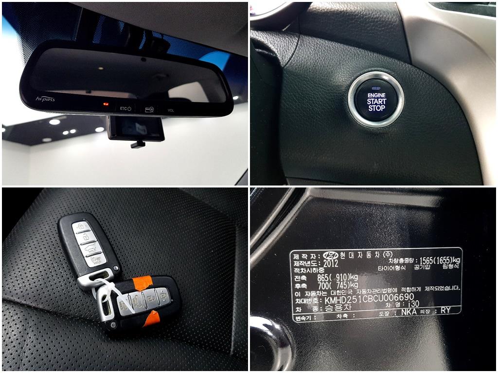 HYUNDAI i30 2012 Negro - Importación desde Corea - HF Imports Iquique - Foto 16