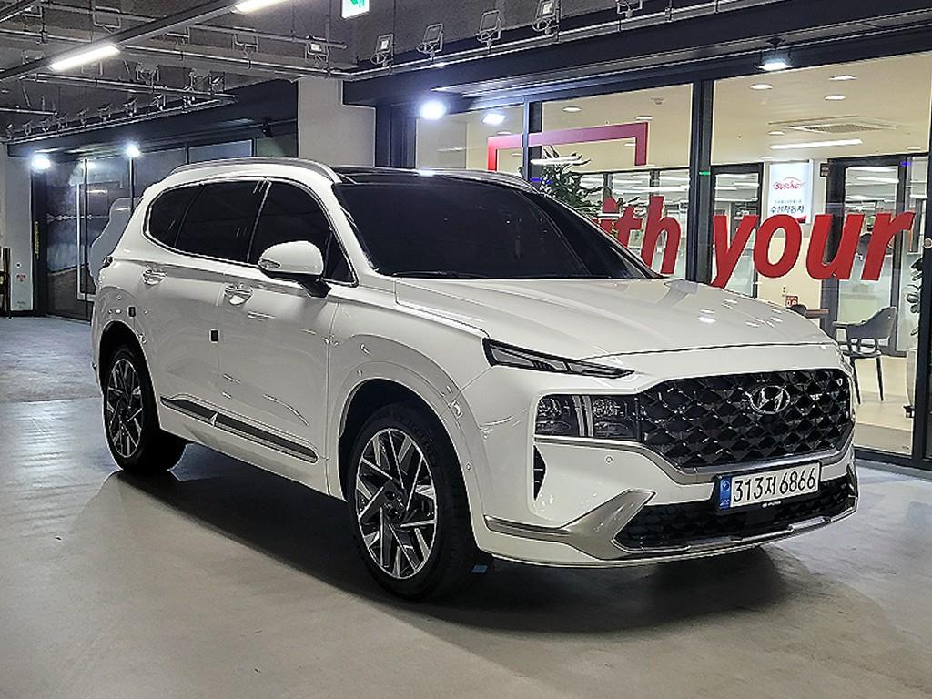 HYUNDAI Santa Fe 2022 Blanco - Importación desde Corea - HF Imports Iquique - Foto 1