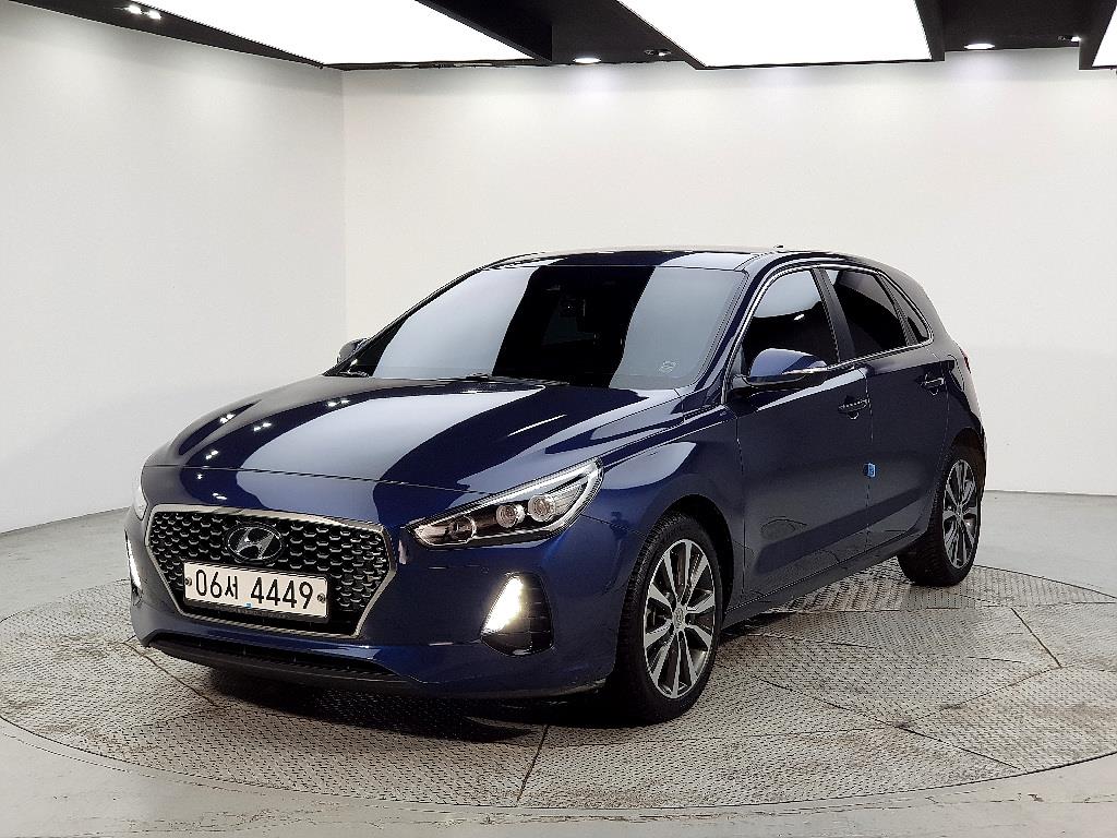 HYUNDAI i30 2018 Azul - Importación desde Corea - HF Imports Iquique - Foto 1