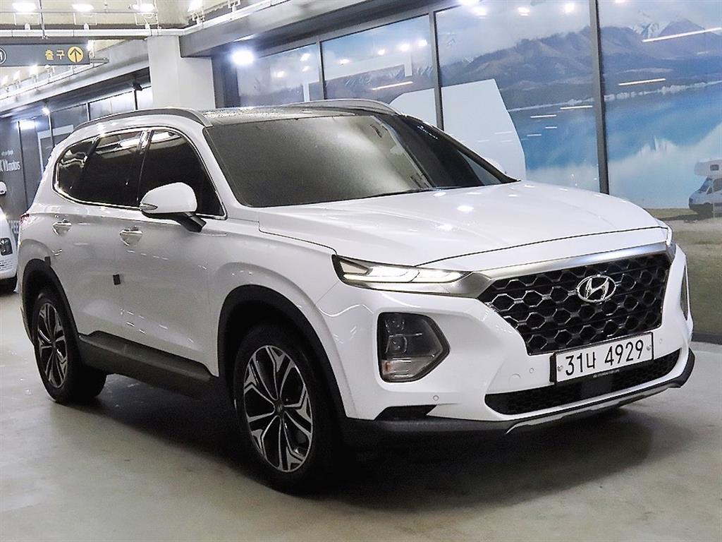 HYUNDAI Santa Fe 2019 Blanco - Importación desde Corea - HF Imports Iquique - Foto 1