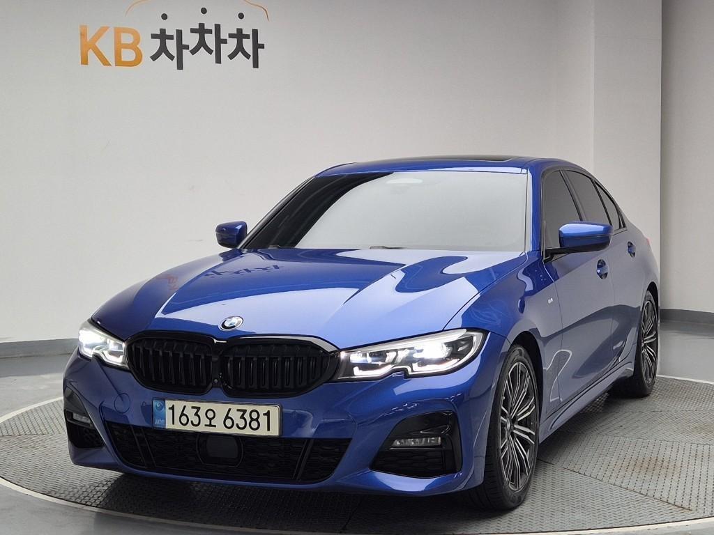 BMW 3 series 2021 Azul - Importación desde Corea - HF Imports Iquique - Foto 1