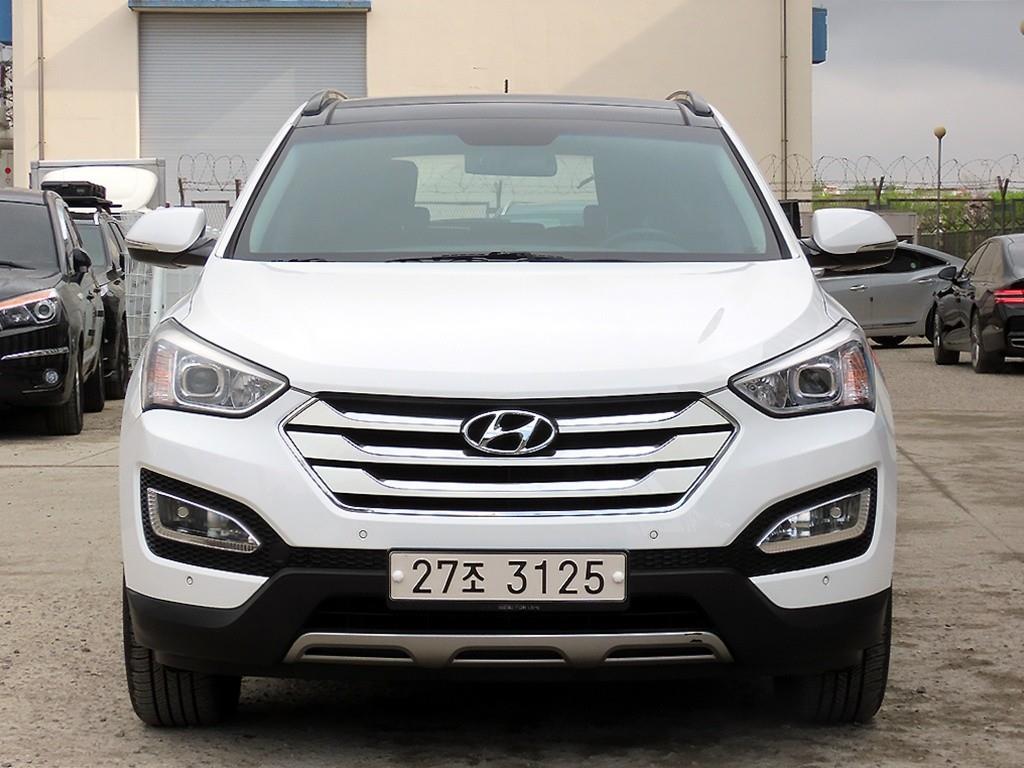 HYUNDAI Santa Fe 2015 Blanco - Importación desde Corea - HF Imports Iquique - Foto 1