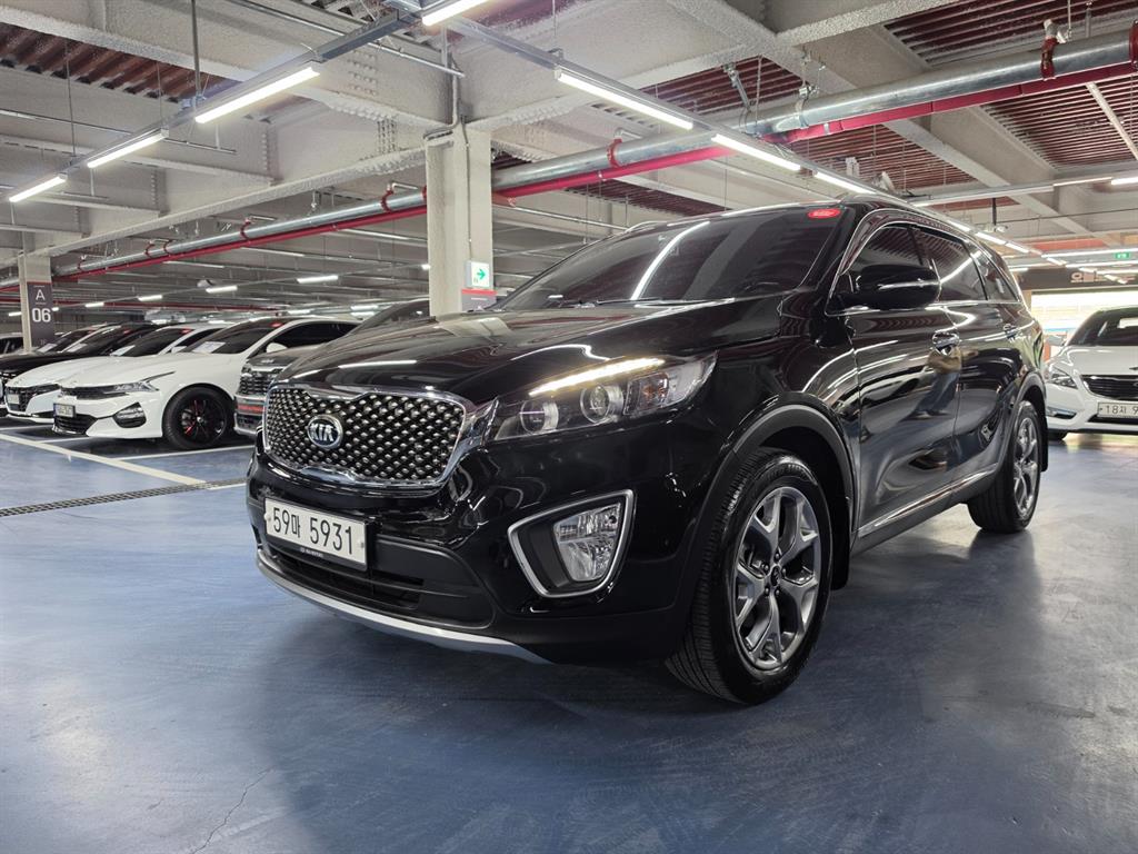 KIA Sorento 2015 Negro - Importación desde Corea - HF Imports Iquique - Foto 1