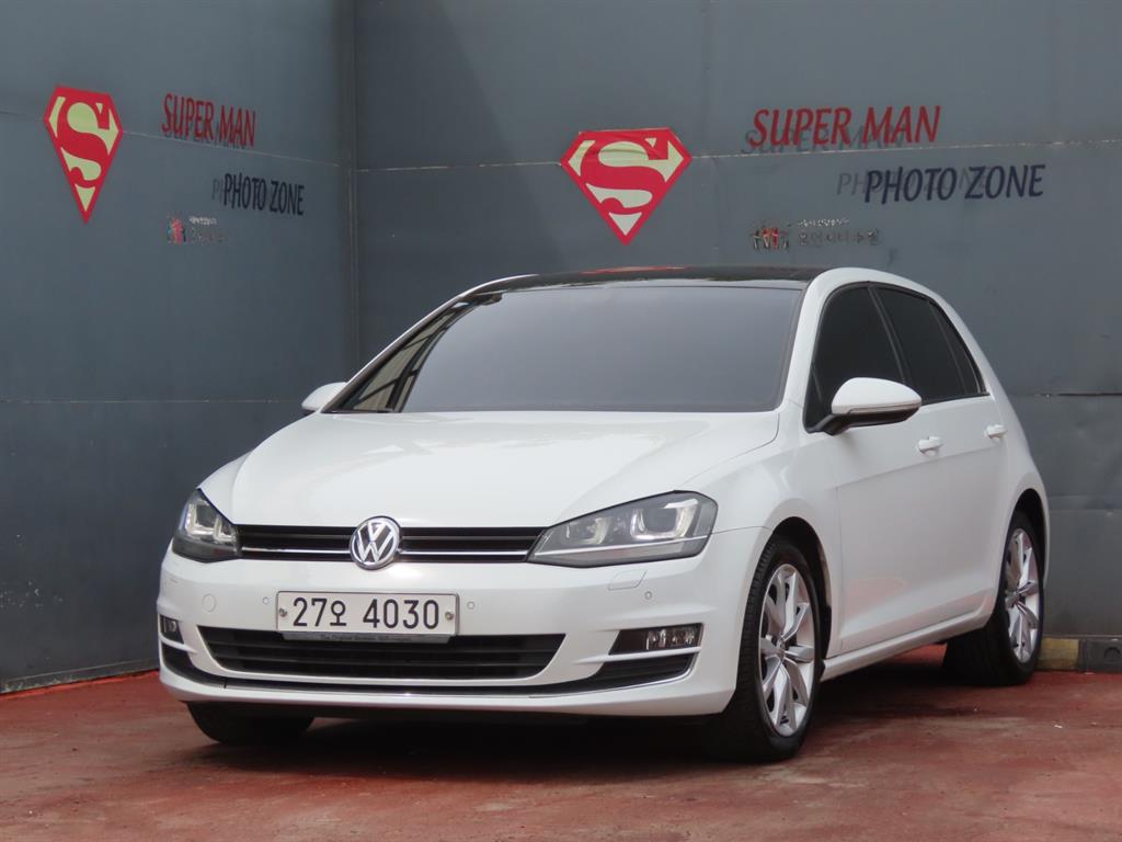Volkswagen Golf 2016 Blanco - Importación desde Corea - HF Imports Iquique - Foto 1