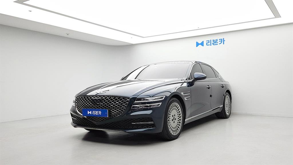 Genesis G80 2022 Azul - Importación desde Corea - HF Imports Iquique - Foto 1