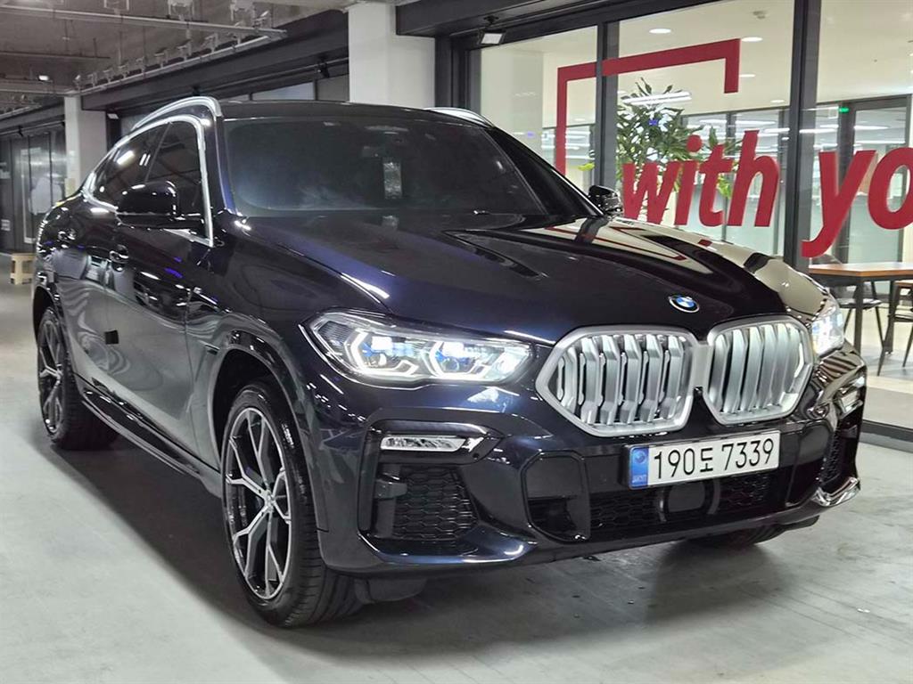 BMW X6 2021 Negro - Importación desde Corea - HF Imports Iquique - Foto 1