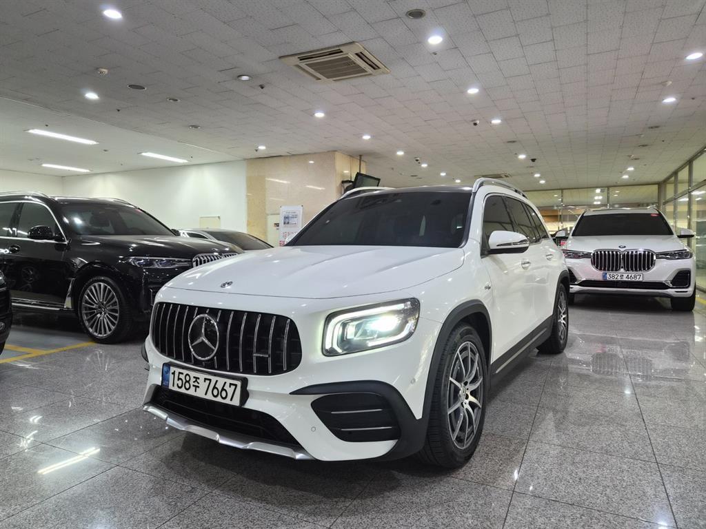 Mercedes Benz GLB Class 2021 Blanco - Importación desde Corea - HF Imports Iquique - Foto 1