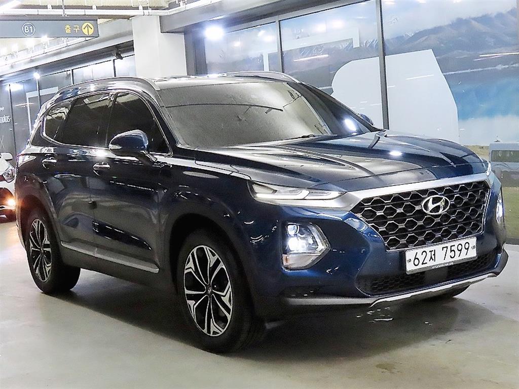 HYUNDAI Santa Fe 2020 Azul - Importación desde Corea - HF Imports Iquique - Foto 1