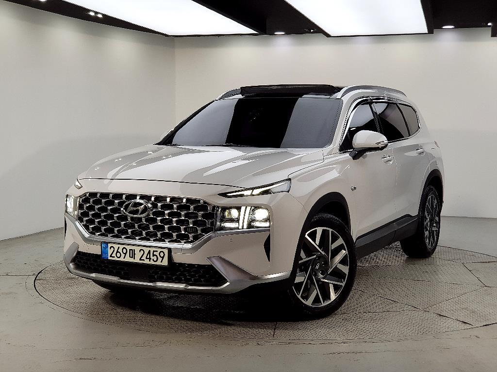 HYUNDAI Santa Fe 2021 Blanco - Importación desde Corea - HF Imports Iquique - Foto 1