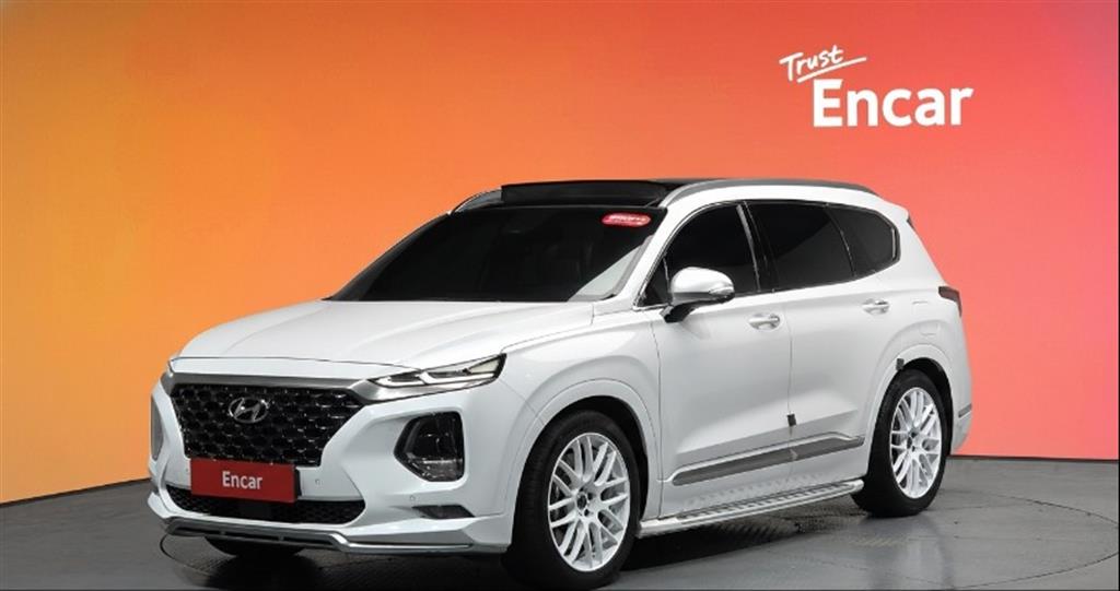 HYUNDAI Santa Fe 2019 Blanco - Importación desde Corea - HF Imports Iquique - Foto 1