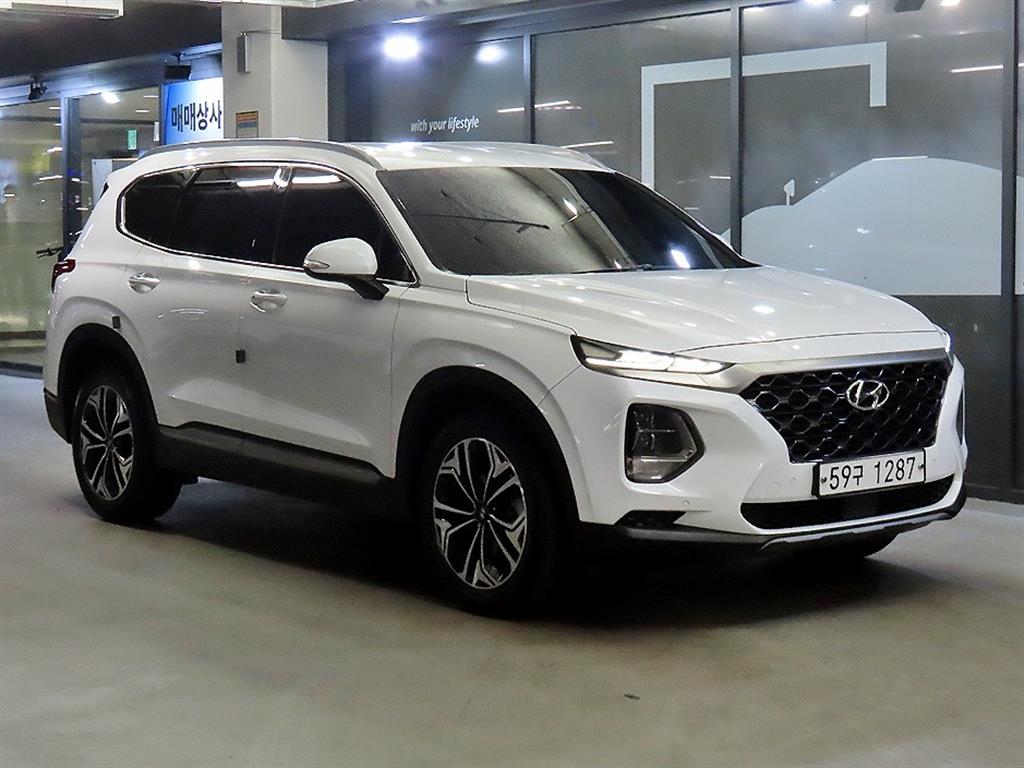 HYUNDAI Santa Fe 2019 Blanco - Importación desde Corea - HF Imports Iquique - Foto 1
