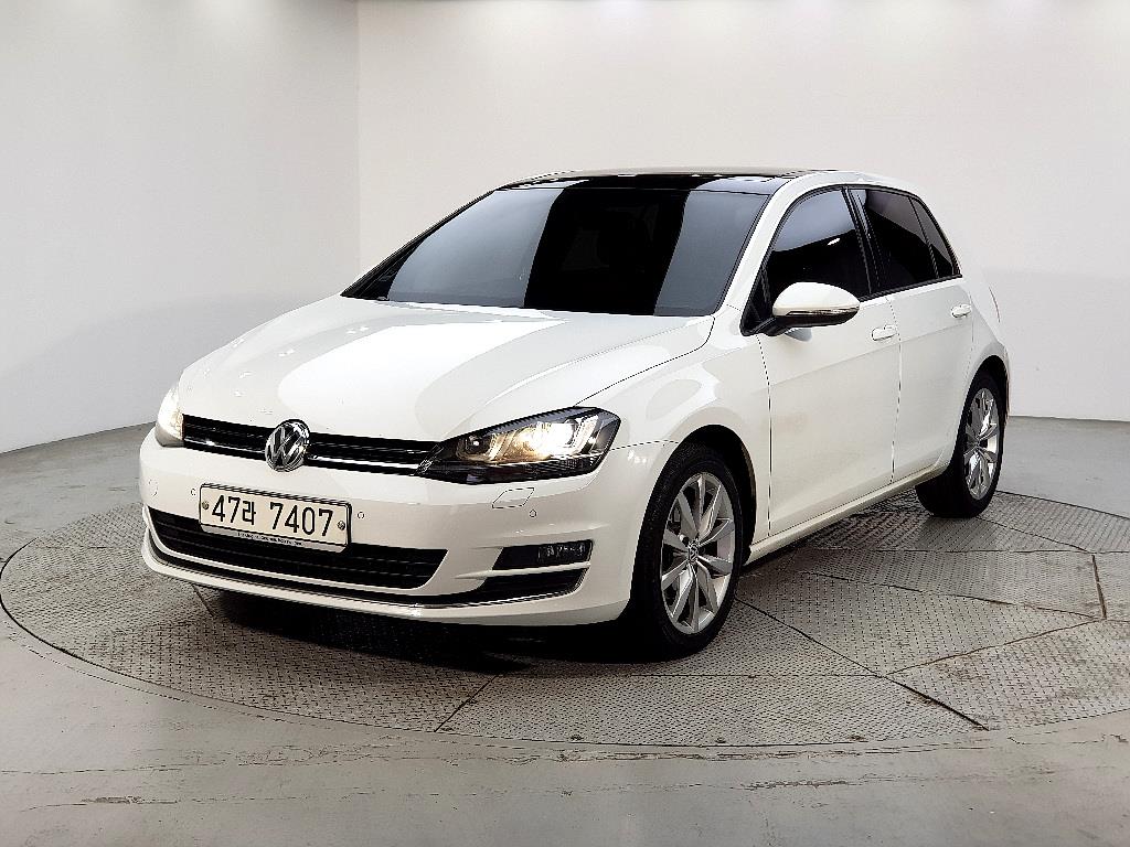 Volkswagen Golf 2015 Blanco - Importación desde Corea - HF Imports Iquique - Foto 1