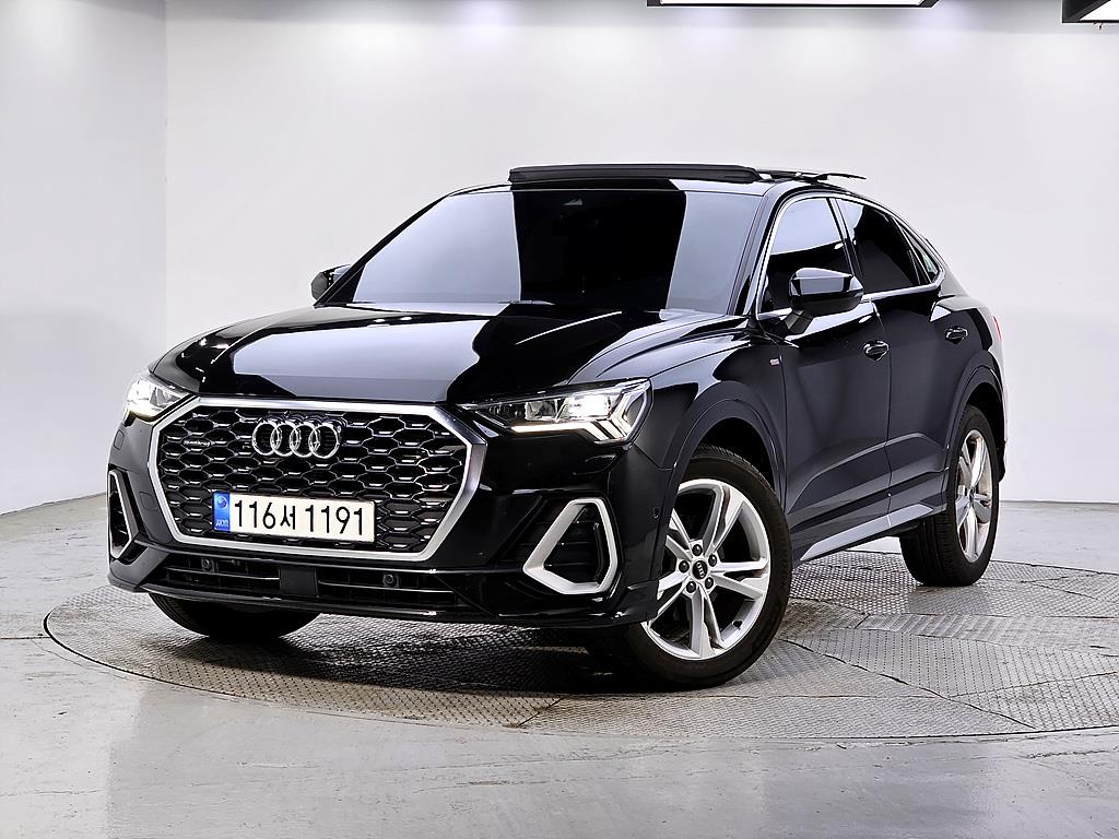 Audi Q3 2022 Negro - Importación desde Corea - HF Imports Iquique - Foto 1