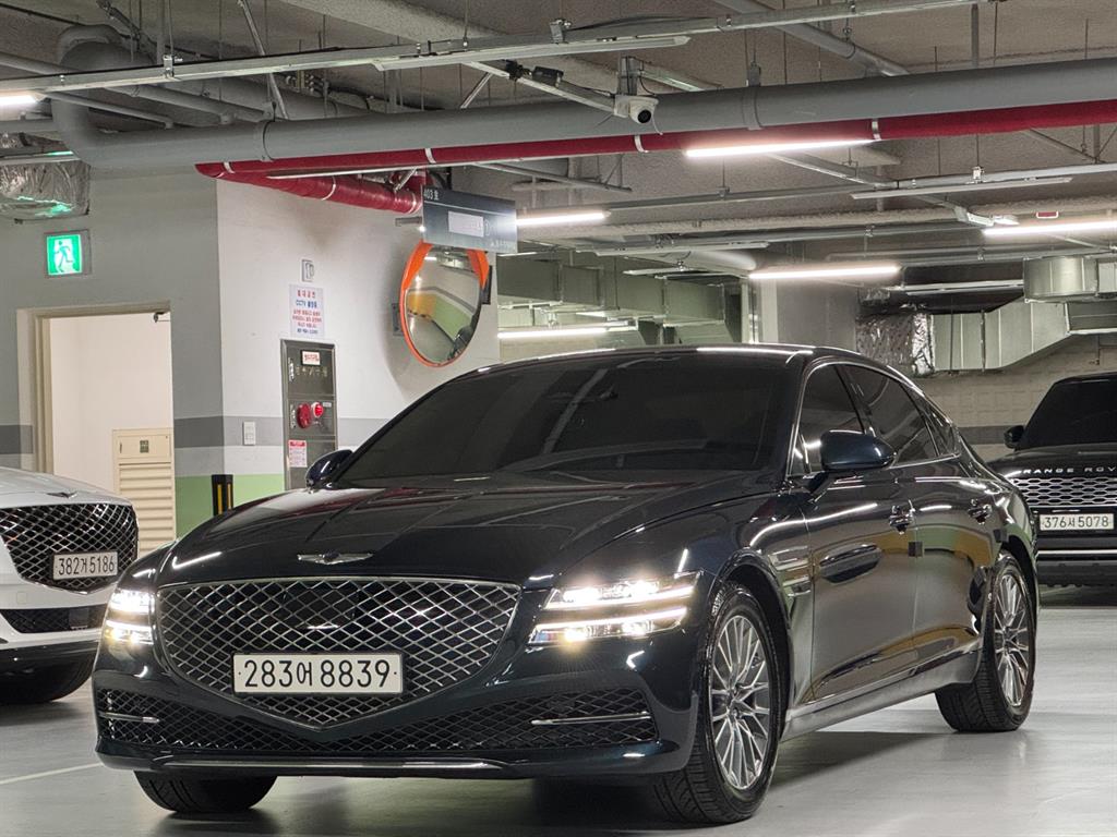 Genesis G80 2022 Azul - Importación desde Corea - HF Imports Iquique - Foto 1
