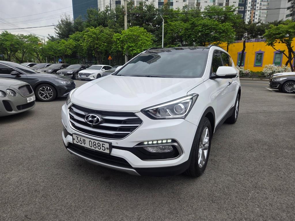 HYUNDAI Santa Fe 2016 Blanco - Importación desde Corea - HF Imports Iquique - Foto 1
