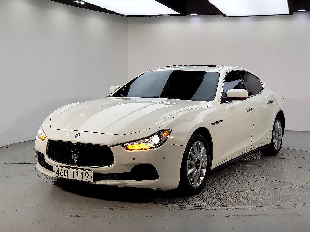 Maserati Ghibli 2014 Blanco - Importación desde Corea - HF Imports Iquique - Foto 1