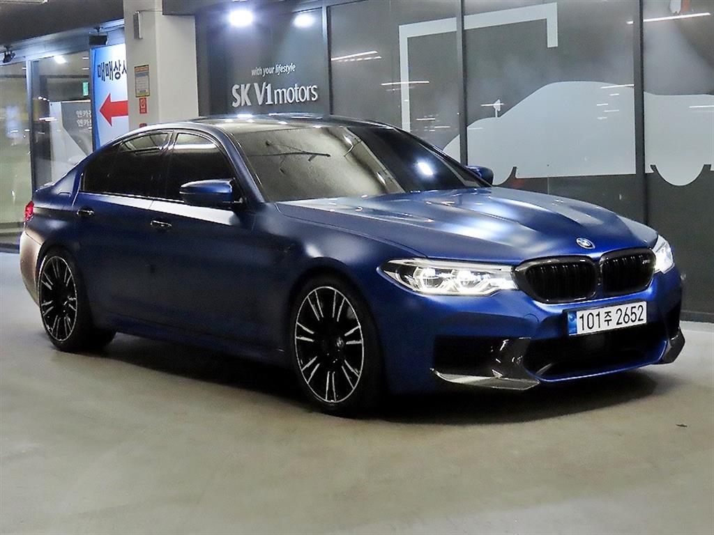 BMW 5 Series 2019 Azul - Importación desde Corea - HF Imports Iquique - Foto 1