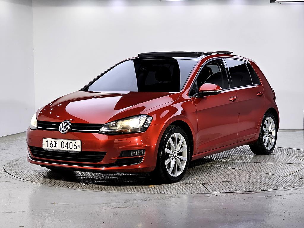 Volkswagen Golf 2016 Rojo - Importación desde Corea - HF Imports Iquique - Foto 1