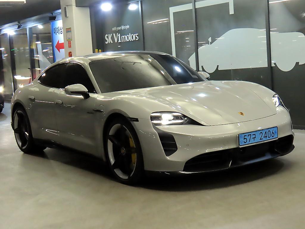 Porsche Taycan 2021 Gris - Importación desde Corea - HF Imports Iquique - Foto 1