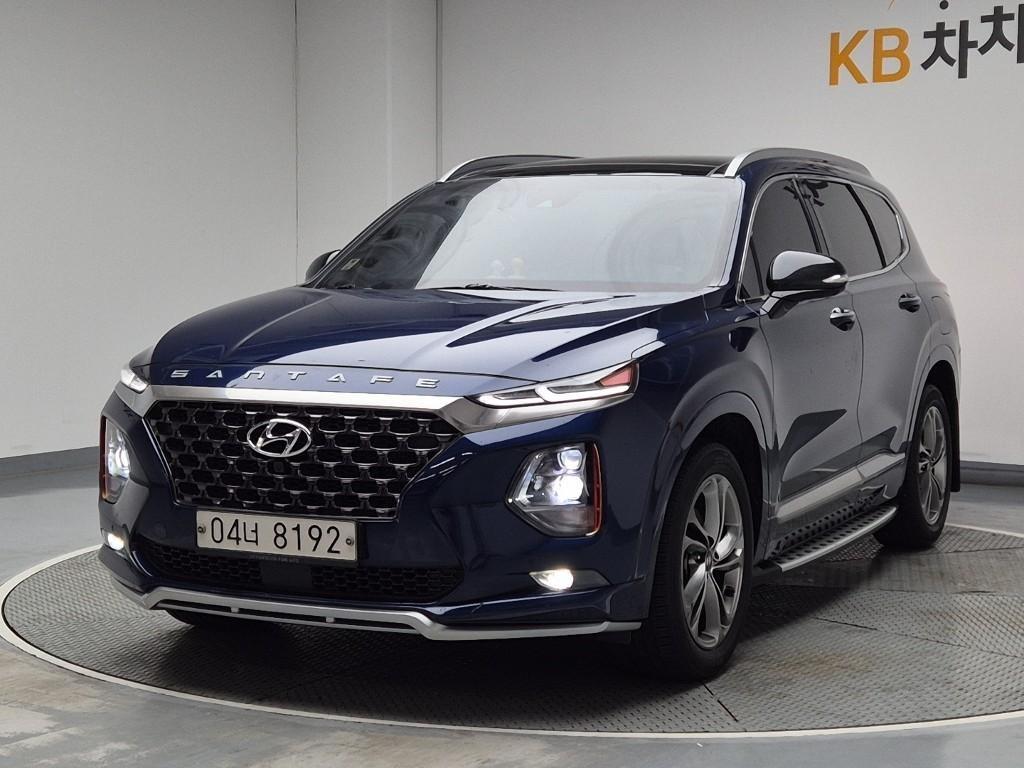 HYUNDAI Santa Fe 2019 Azul - Importación desde Corea - HF Imports Iquique - Foto 1