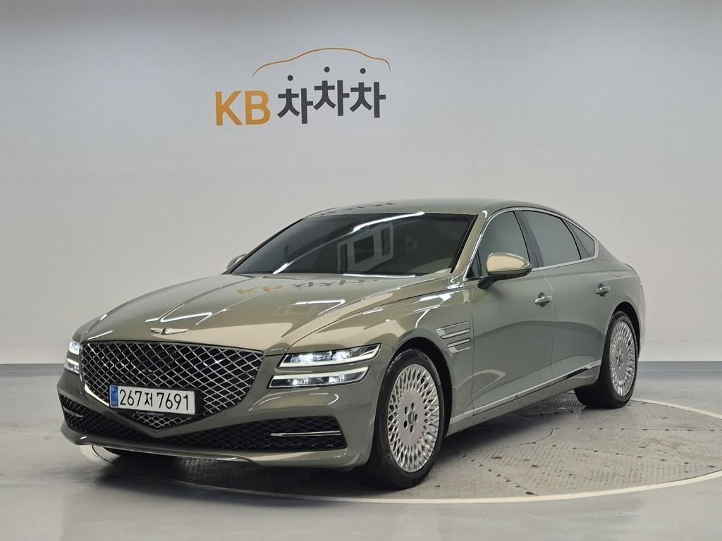 Genesis G80 2021 Verde - Importación desde Corea - HF Imports Iquique - Foto 1